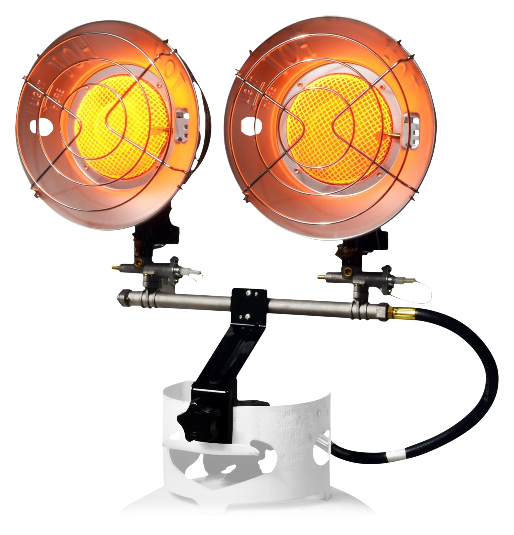 Mr. Heater MH30TS Double Tank Top Propane Heater with Spark Ignition